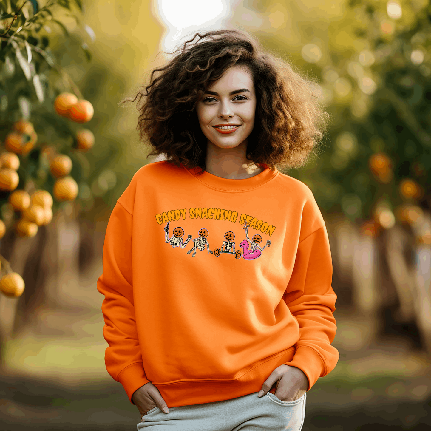 Candy snaching season sweatshirt