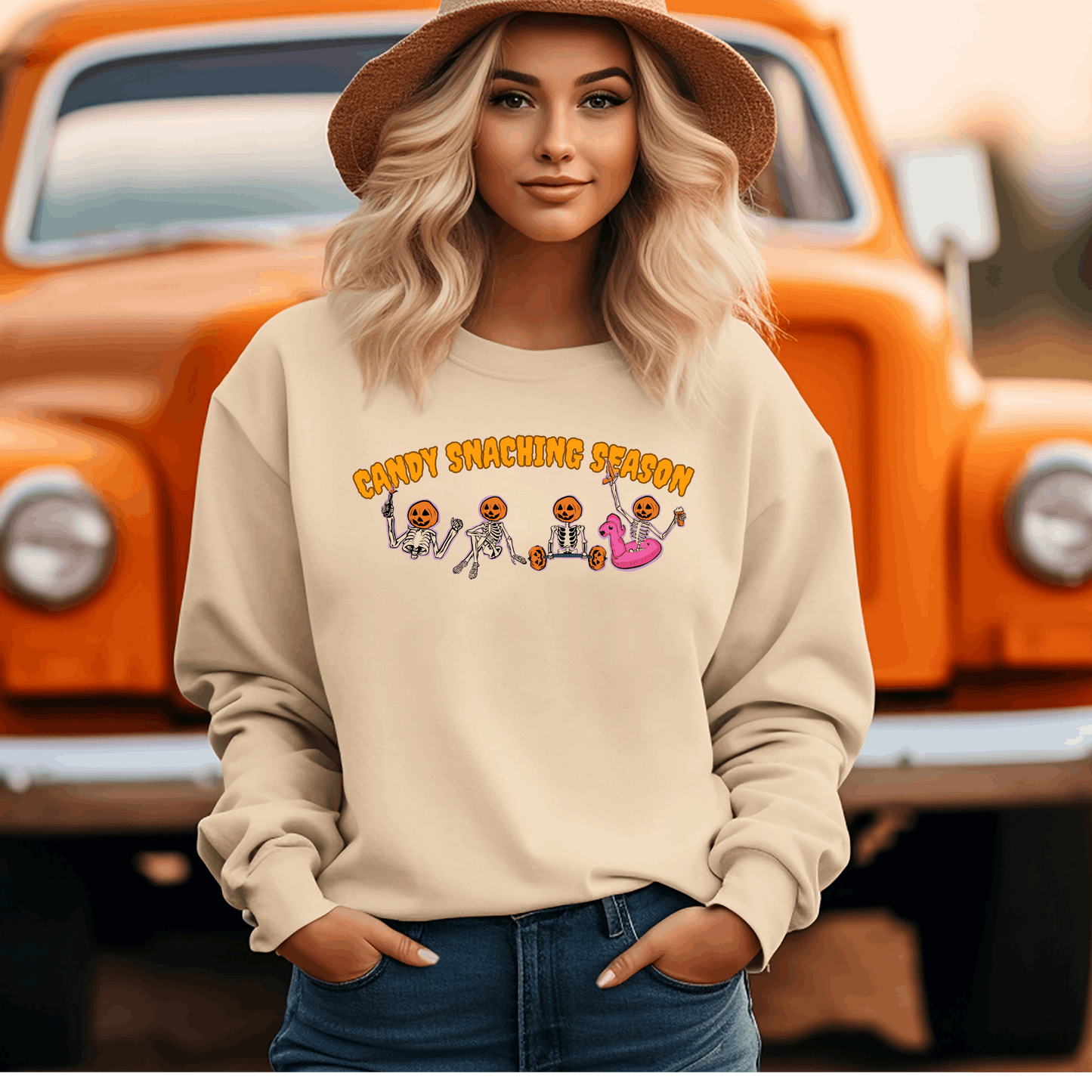 Candy snaching season sweatshirt