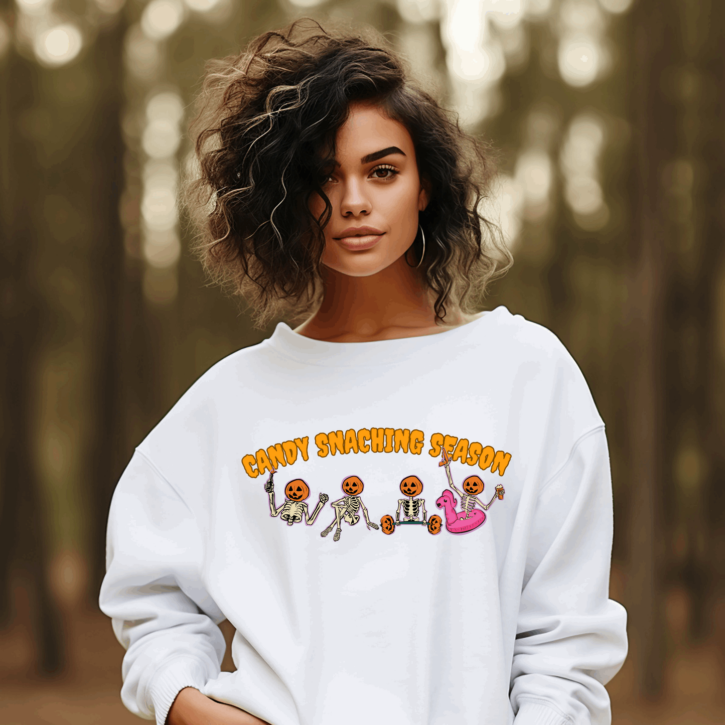 Candy snaching season sweatshirt