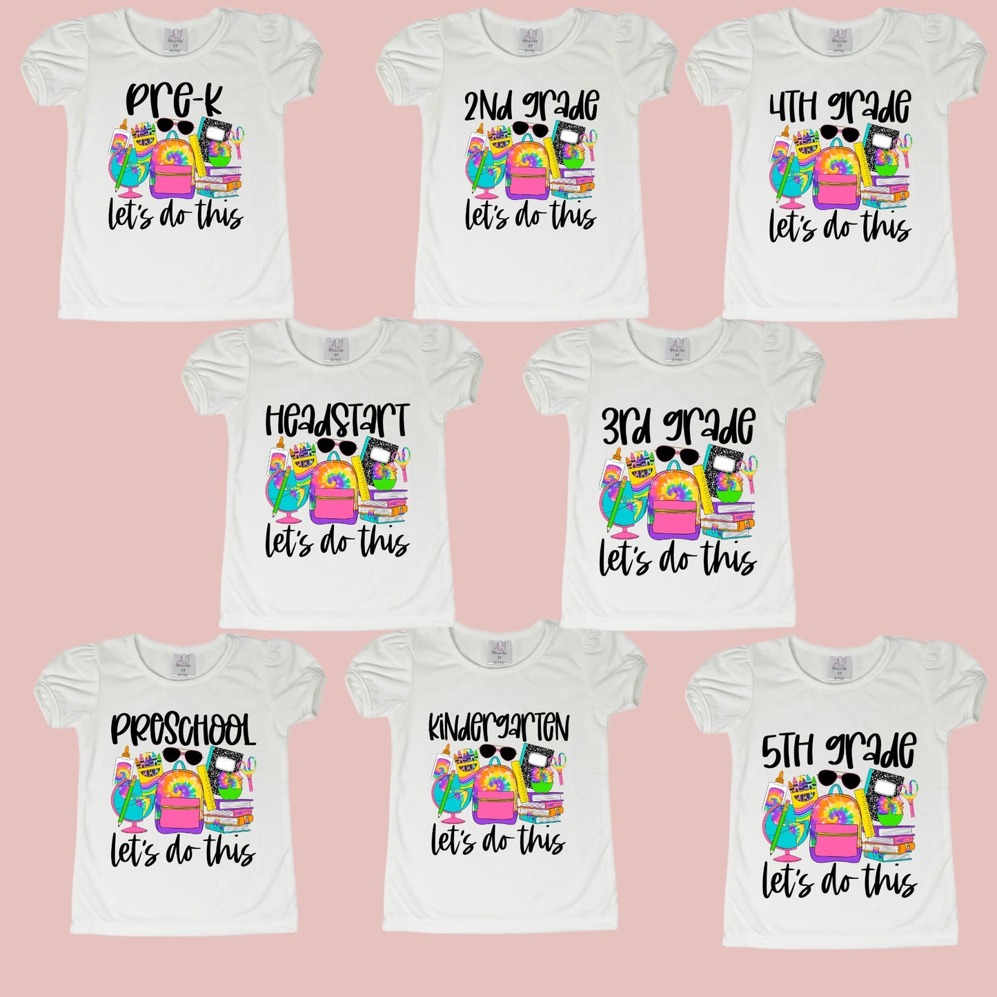 3rd grade let's do this, back to school shirt,
