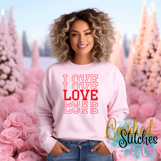 Love sweatshirt