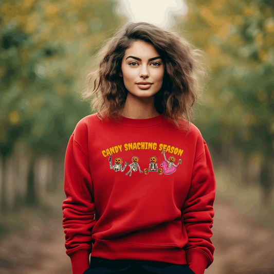 Candy snaching season sweatshirt