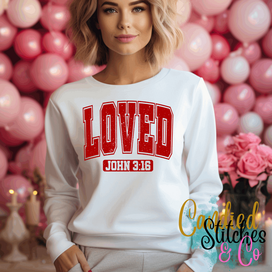 Loved sweatshirt