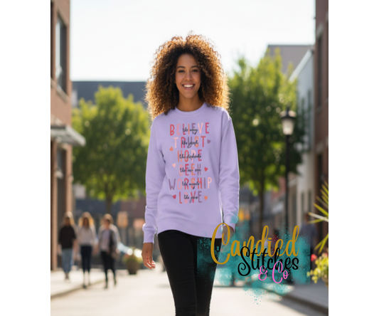 Worship sweatshirt