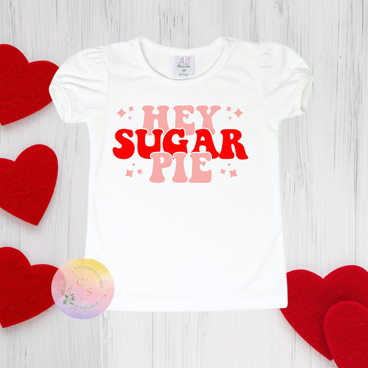 Hey Sugar Pie Valentine tee