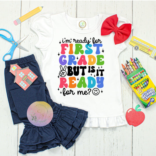 3rd grade let's do this, back to school shirt,